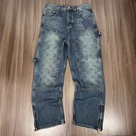 carpenter pant lv|louis vuitton jeans carpenter pants.